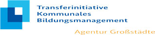 Logo Transferinitiative Kommunales Bildungsmanagement Agentur Großstadt